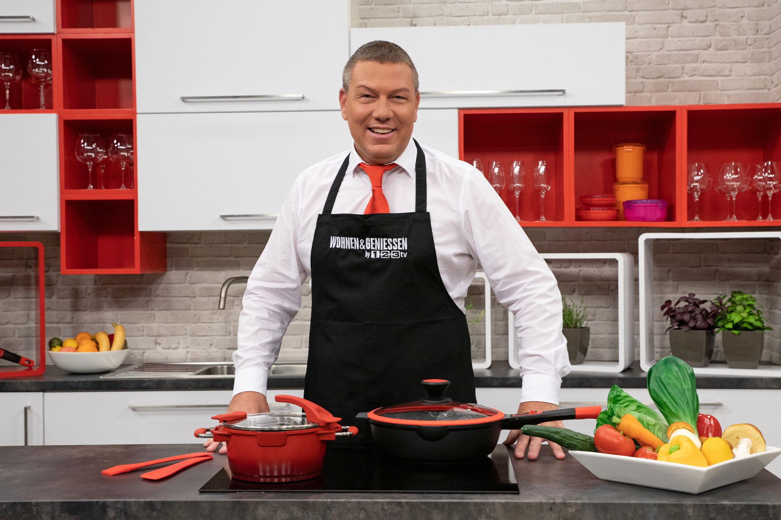Fernsehkoch Christian Giese gibt Tipps zur Kochgeschirrpflege